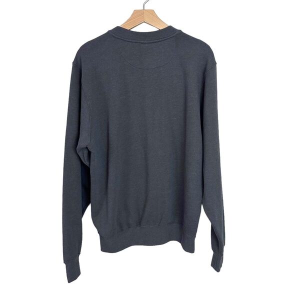 Yellowstone National Park Sweatshirt Embroidered Spell Out Grey Pink Medium BAC - Picture 9 of 14